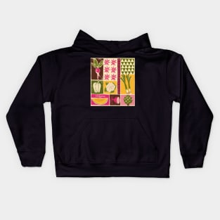 Veggie Patchwork Kids Hoodie